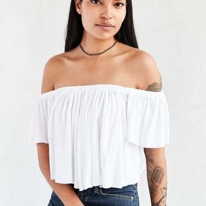 UO off the shoulder tee